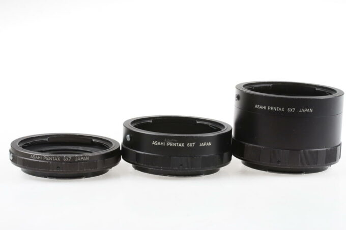 Pentax 6x7 Zwischenringsatz / 1, 2, 3