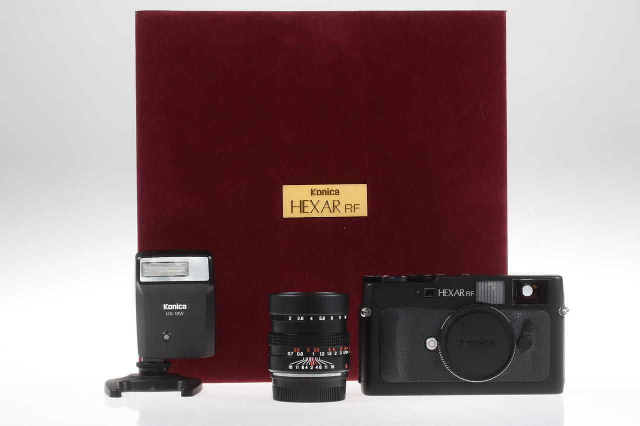 Konica Hexar RF Sucherkamera Set mit 50mm f/2,0 - #1447754