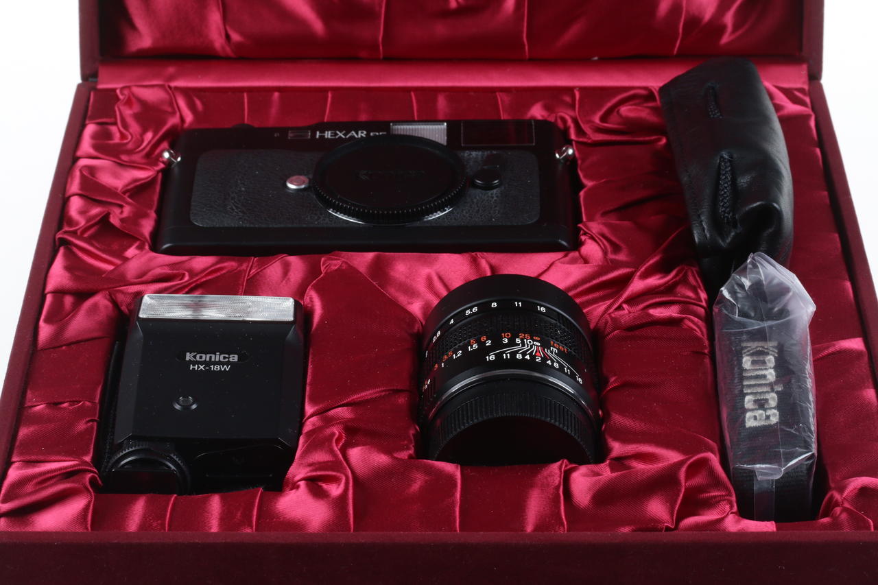 Konica Hexar RF Sucherkamera Set mit 50mm f/2,0 - #1447754 - Image 2