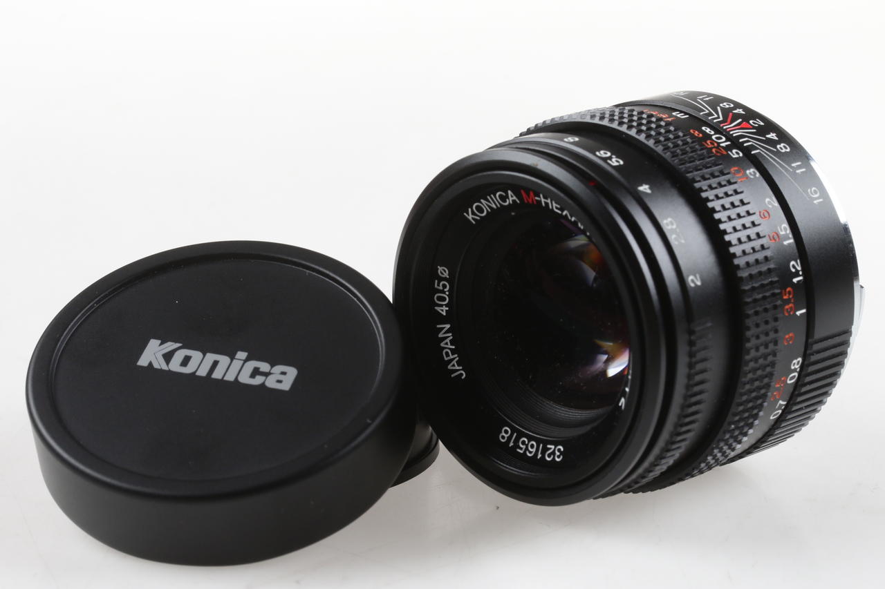 Konica Hexar RF Sucherkamera Set mit 50mm f/2,0 - #1447754 - Image 7