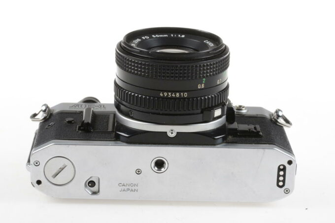 Canon AE-1 Program mit FD 50mm 1,8 - #2086255