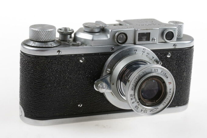 KMZ ZORKI 1 mit Industar-22 5cm f/3,5 - #197470