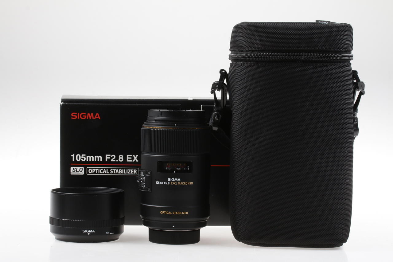Sigma 105mm f/2,8 DG Macro HSM OS für Nikon F - #16352143