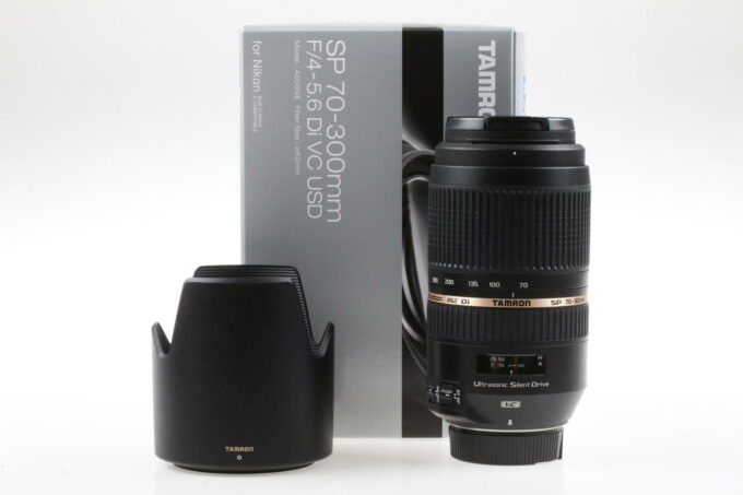 Tamron SP 70-300mm f/4,0-5,6 Di VC USD für Nikon F (FX) - #144332