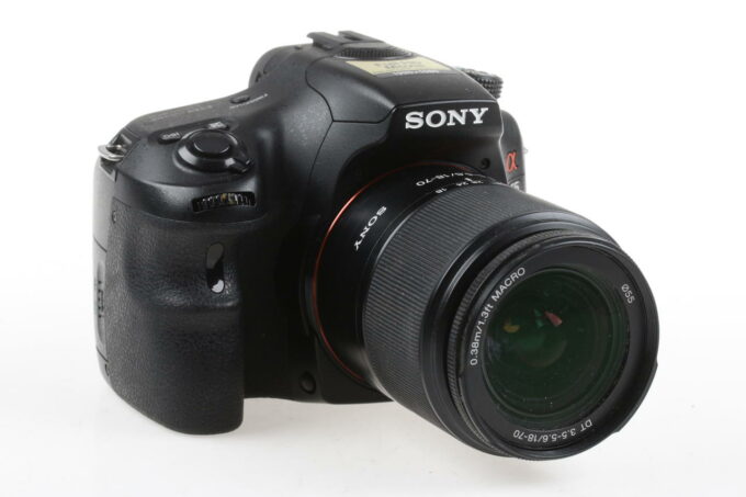 Sony Alpha 65 mit SAM 18-70mm f/3,5-5,6 - #0746526