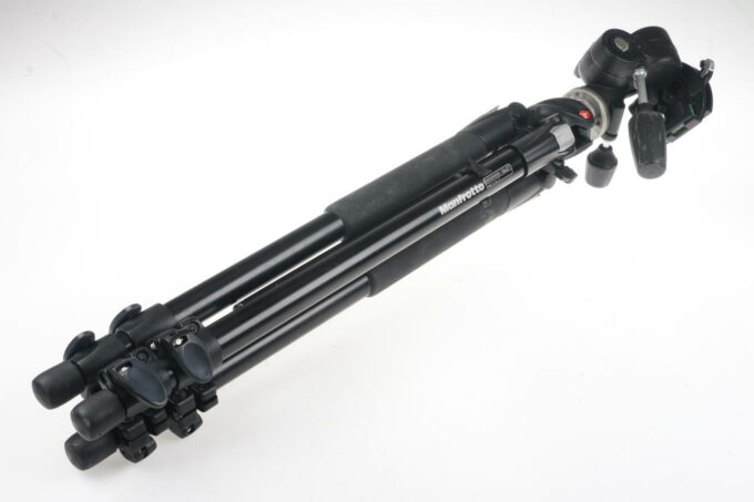 Manfrotto 055XPROB Alu-Stativ mit 808RC4 3-Wege Neiger