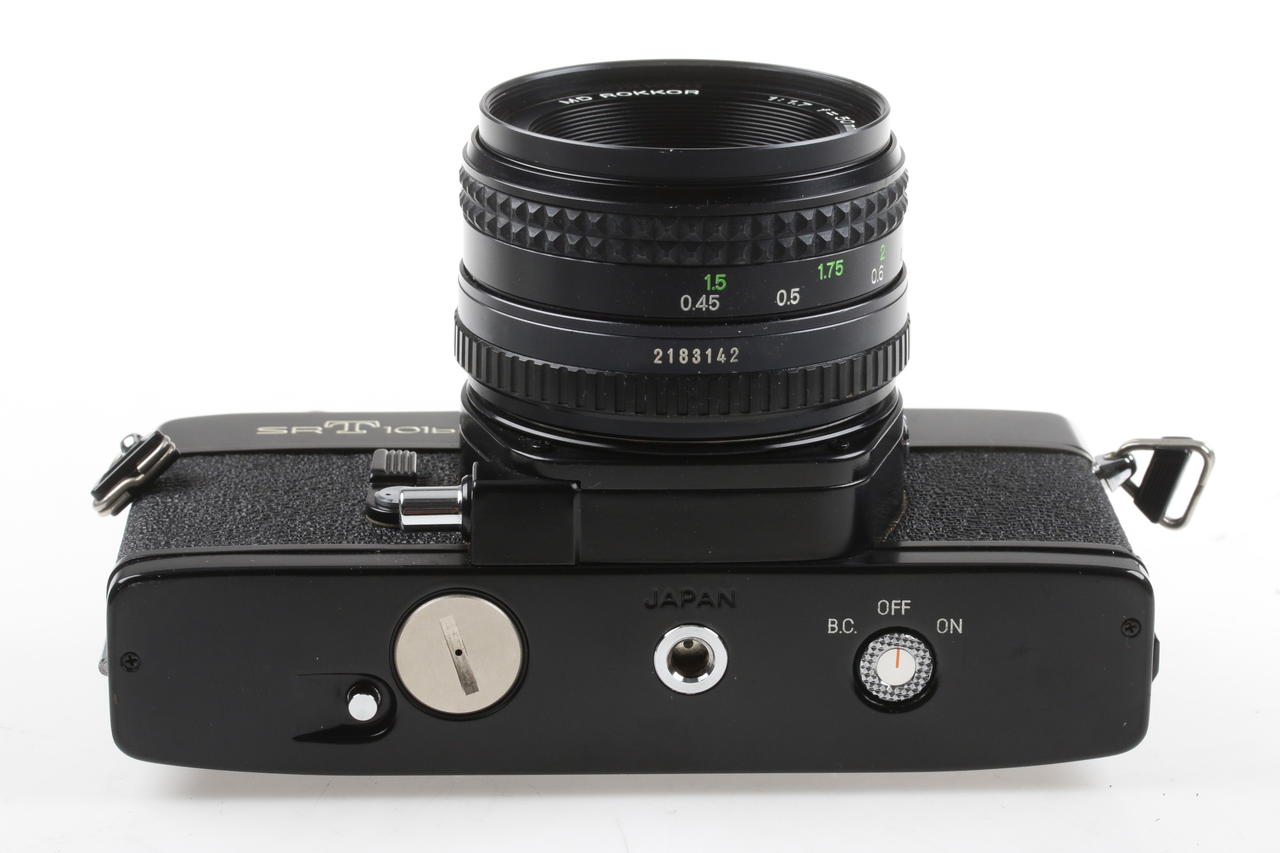 Minolta SR-T 101b mit MD Rokkor 50mm f/1,7 - #4209721