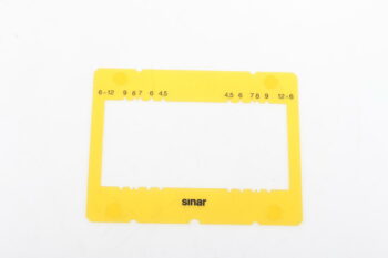 Sinar Mattscheibenrahmen 6x12cm für Zoomkassette