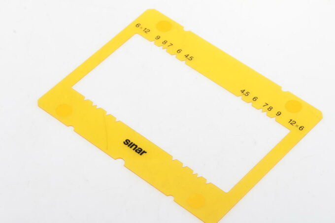 Sinar Mattscheibenrahmen 6x12cm für Zoomkassette - Image 3