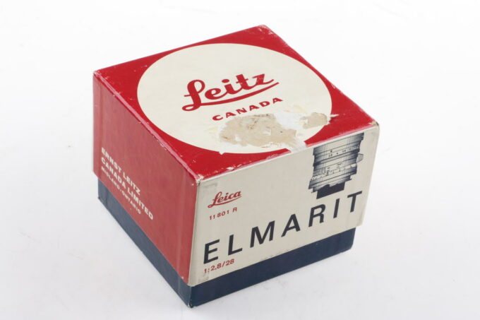 Leica Originalbox für Elmarit-R 28mm f/2,8