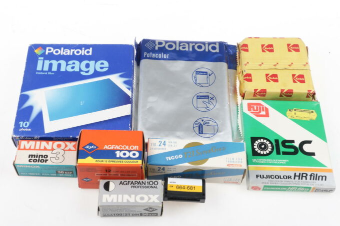 Konvolut diverse Filme - 11 Stück Abgelaufen