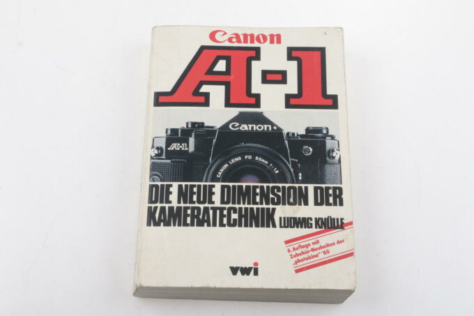 Canon A-1 Buch - Die neue Dimension der Kameratechnik