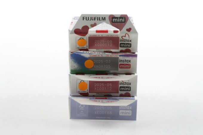 FUJIFILM FILM instax mini Set 5x10 Abgelaufen