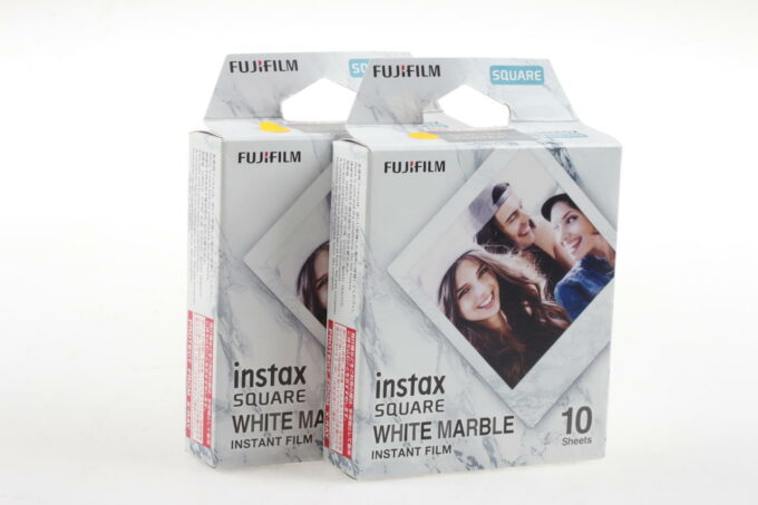 FUJIFILM Instax Square Filme /White Mirable / abgelaufen - 2 Stück