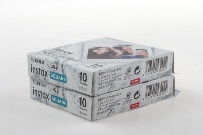 FUJIFILM Instax Square Filme /White Mirable / abgelaufen - 2 Stück - Image 2