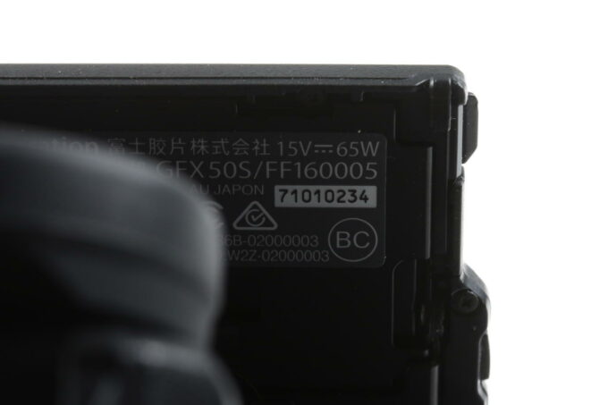 FUJIFILM GFX 50S Gehäuse - #71010234