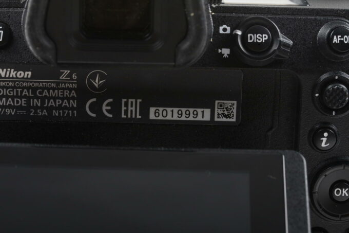 Nikon Z 6 Gehäuse - #6019991