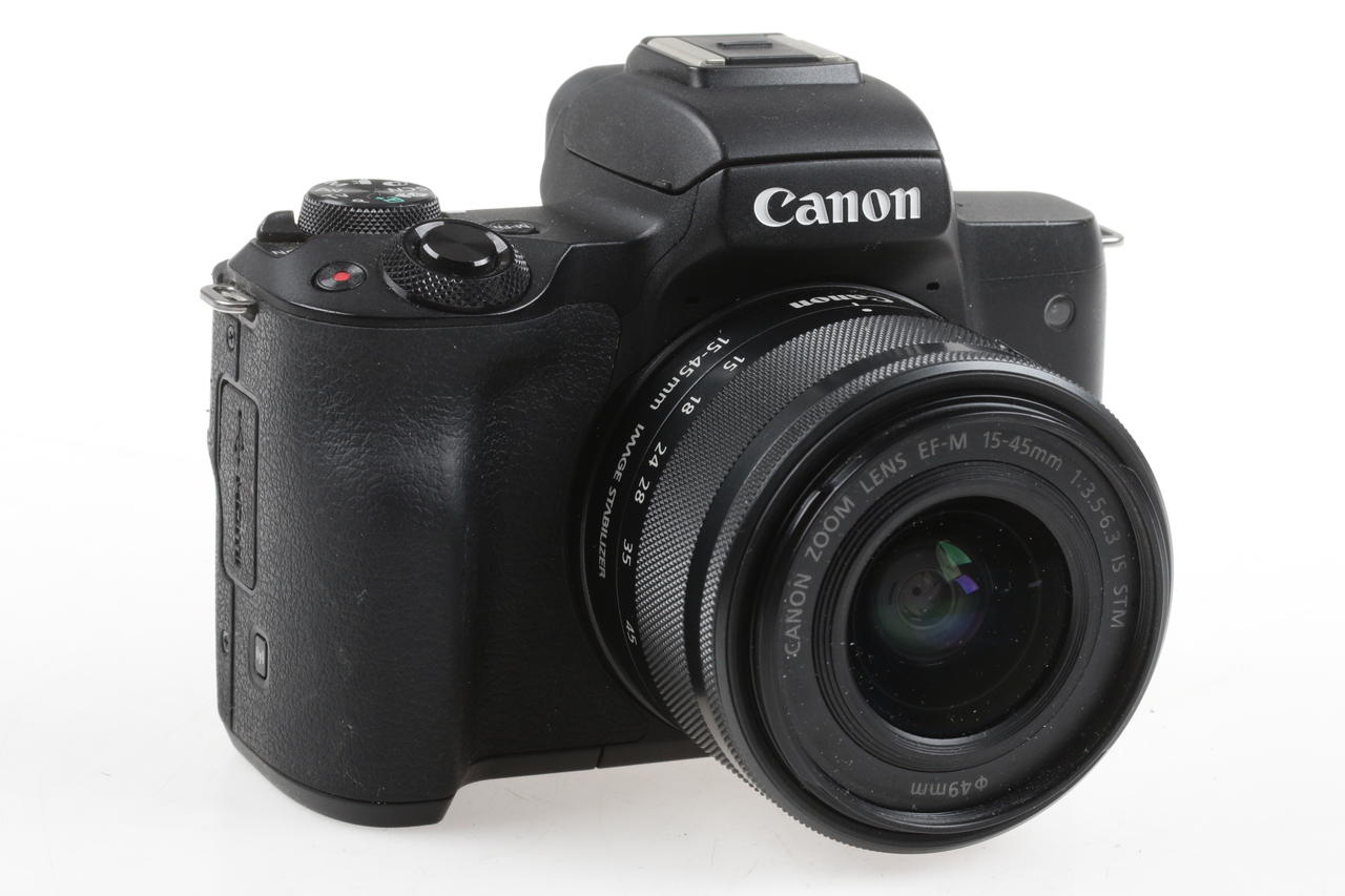 Canon EOS M50 mit EF-M 15-45mm IS STM : Schwarz - #653042004506