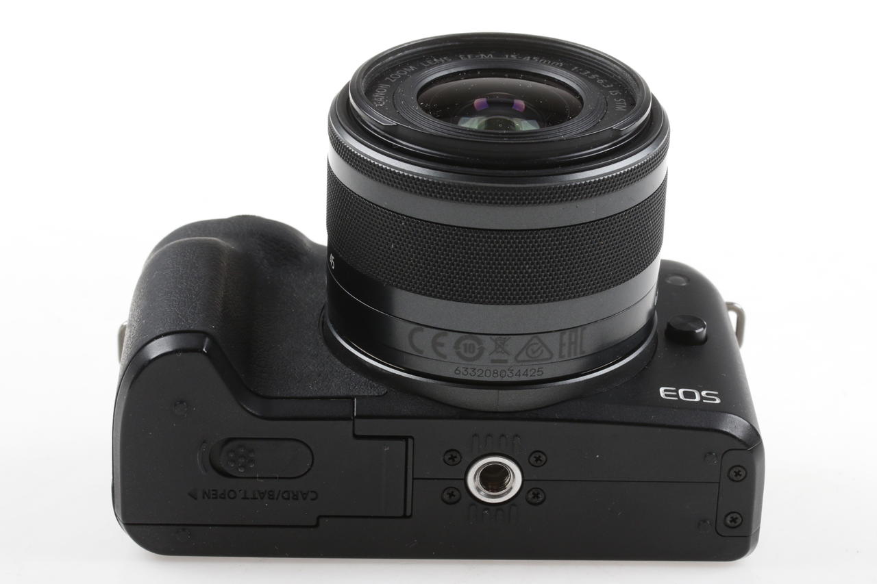 Canon EOS M50 mit EF-M 15-45mm IS STM : Schwarz - #653042004506