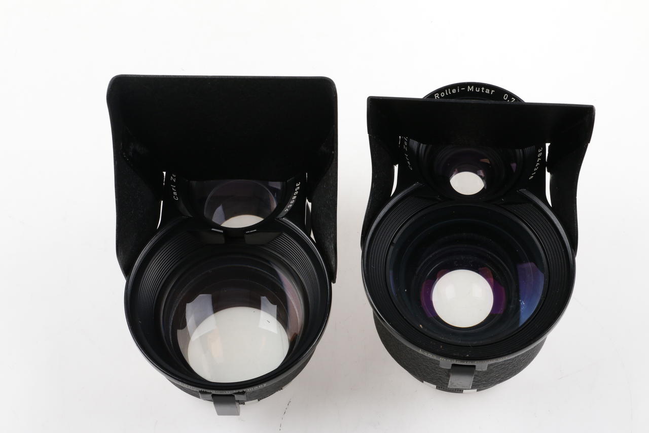 Rollei Mutar Satz 0,7x und 1,5x für Rolleiflex Bajonett III - Image 2