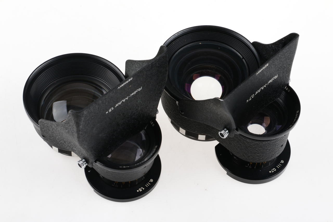 Rollei Mutar Satz 0,7x und 1,5x für Rolleiflex Bajonett III - Image 3