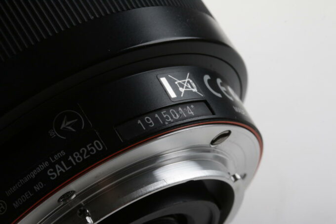 Sony SAL 18-250mm f/3,5-6,3 DT - #1915014
