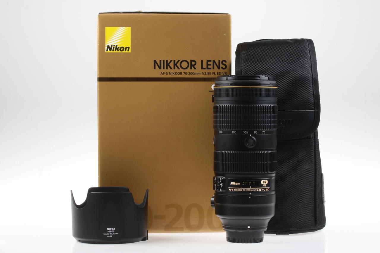 Nikon AF-S 70-200mm f/2,8 E FL ED VR - #266860