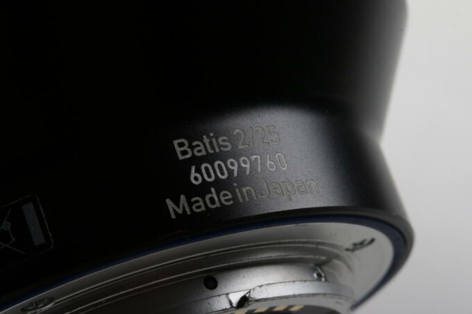 Zeiss Batis T* 25mm f/2,0 für Sony E (FE) - #60099760 - Image 6