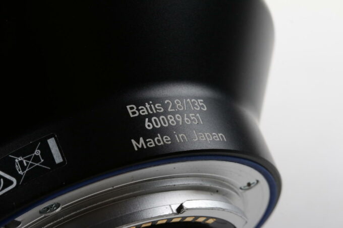 Zeiss Batis T* 135mm f/2,8 für Sony E - #60089651 - Image 6