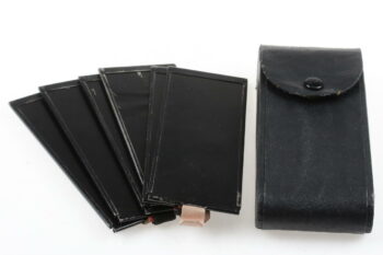 Kassetten für Glasplatten Stereo 5 x 12,7cm - 6 Stück