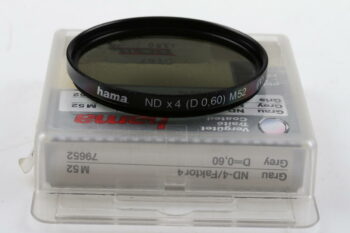 Hama Neutraldichte Graufilter ND-4 52mm