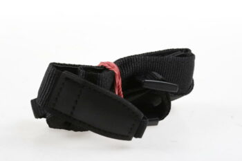 Canon EOS Tragegurt / schwarz mit weißer Aufschrift