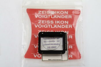 Zeiss Ikon Fresnelscheibe für Icarex 35 Feinraster und Schnittbild 20.1309