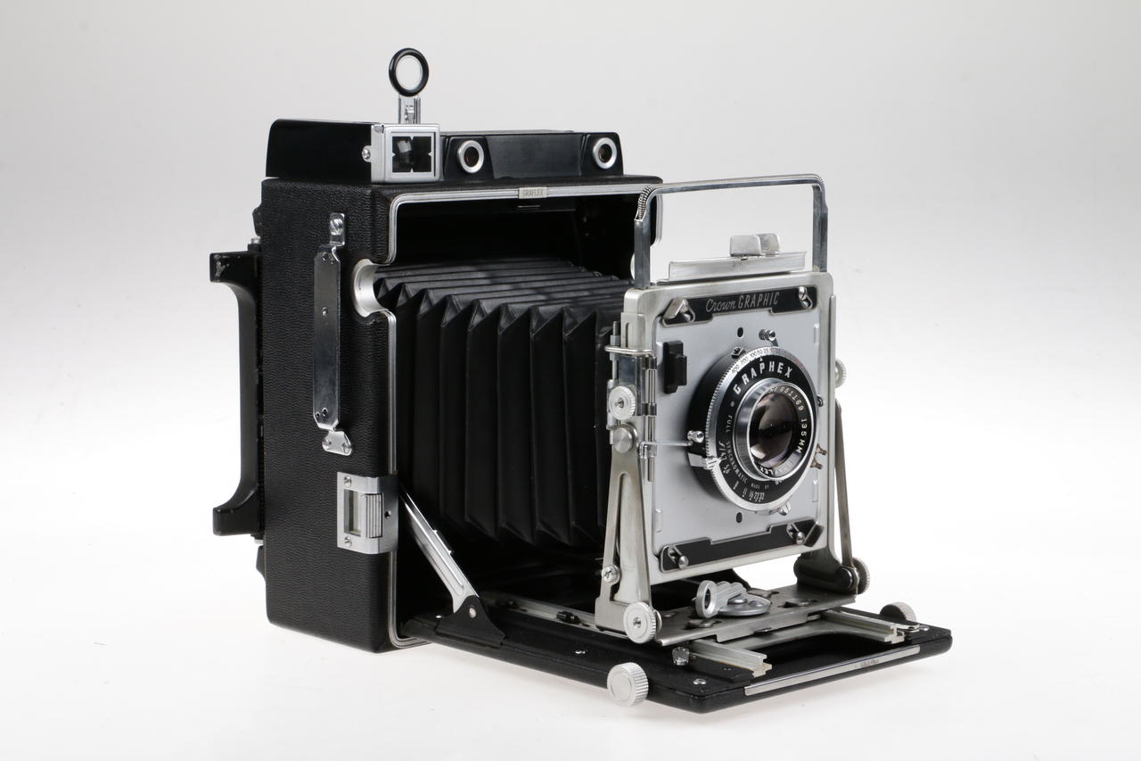 Graflex Pacemaker Crown Graphic mit Graflex 90mm und 135mm