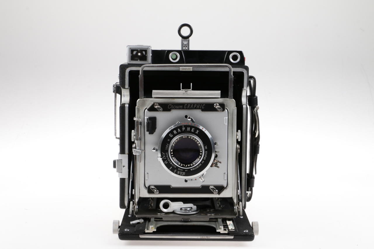 Graflex Pacemaker Crown Graphic mit Graflex 90mm und 135mm