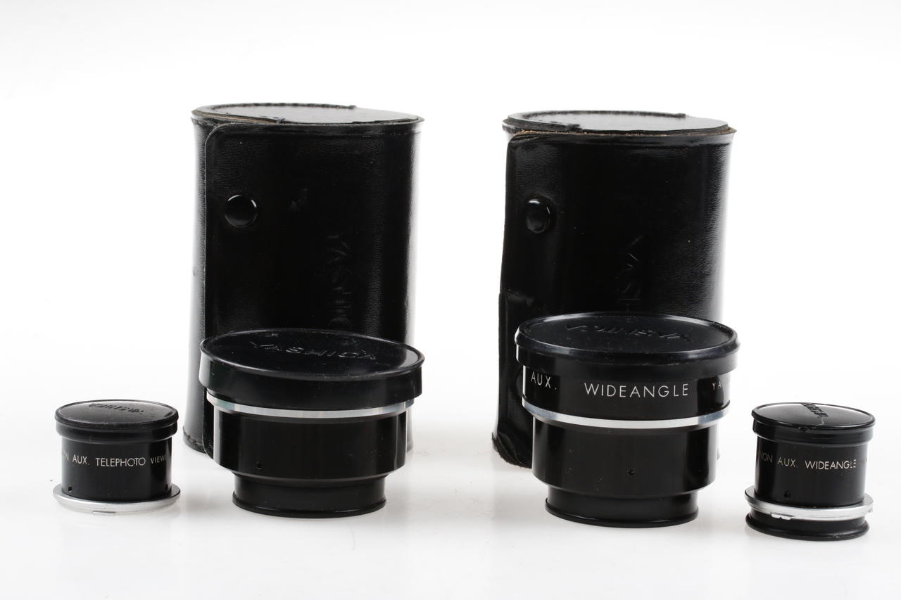 Yashica Yashikor Aux. Vorsatzset Tele/WW für Mat 124G