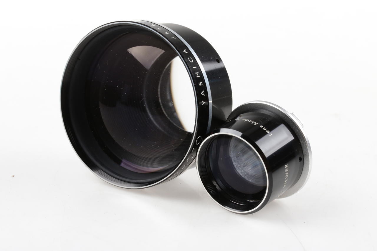 Yashica Yashikor Aux. Vorsatzset Tele/WW für Mat 124G