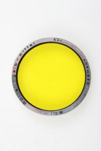 Rollei Gelbfilter mittel - Bajonett III - 38mm