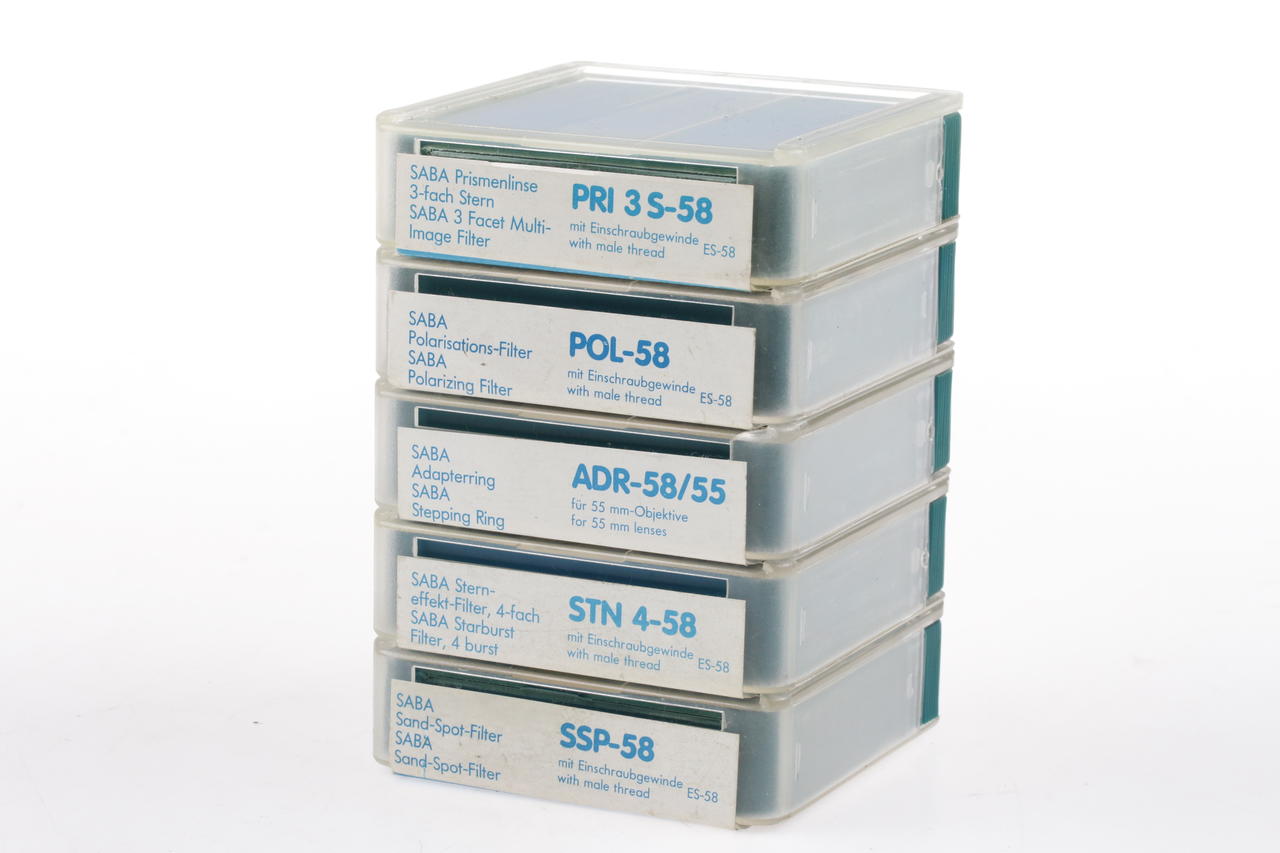 Saba Filtersatz 58mm