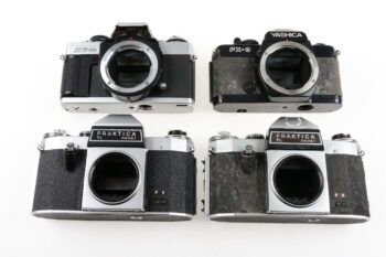 Konvolut diverse SLR Kameras - 8 Stück Bastlergeräte