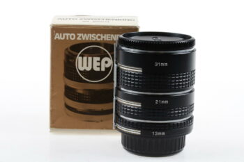 WEP Auto Zwischenringsatz für MINOLTA MD 36/20/12 mm