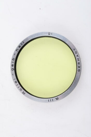 Rollei Gelbfilter hell für Bajonett III