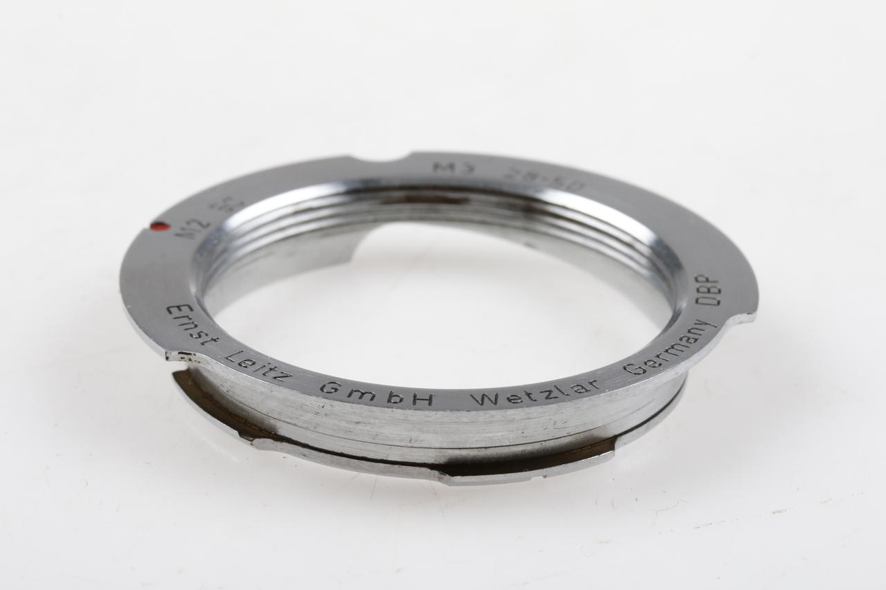 Leica Adapterring für M39 auf Leica M - M2 50mm und M3 28-50mm - Image 3