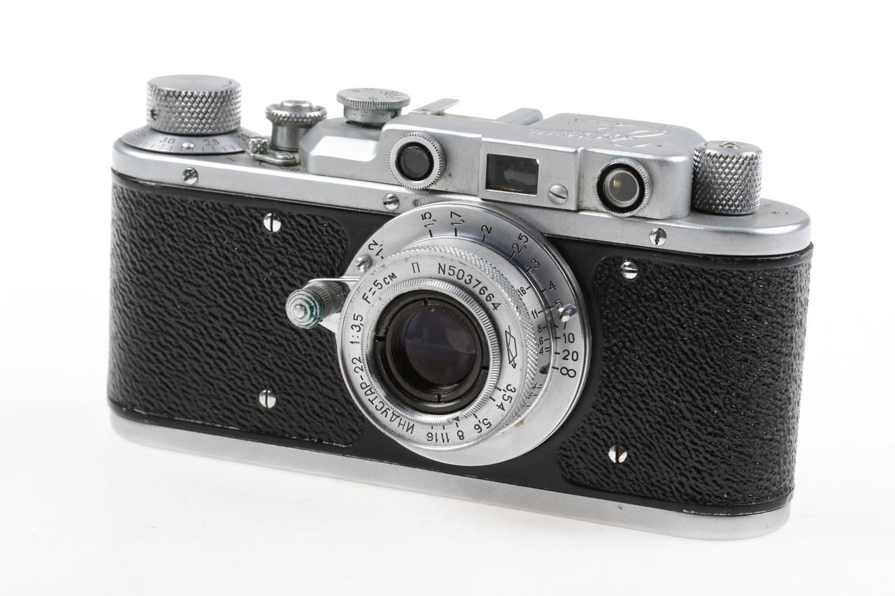 KMZ ZORKI 1 mit Industar-22 5cm f/3,5 - #5574305