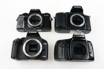 Konvolut diverse Fotogeräte - 8 Stück Bastlergeräte