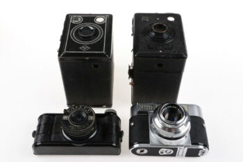 Konvolut diverse Fotogeräte - 16 Stück Bastlergeräte