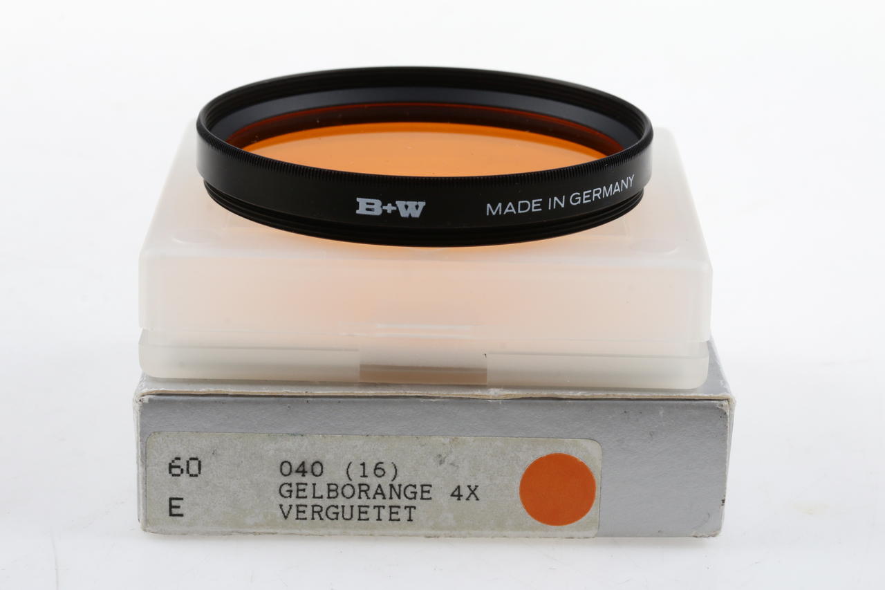 B+W Gelborange Filter 040 60mm
