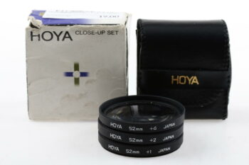 Hoya Nahlinsensatz +1 +2 +4, 52mm