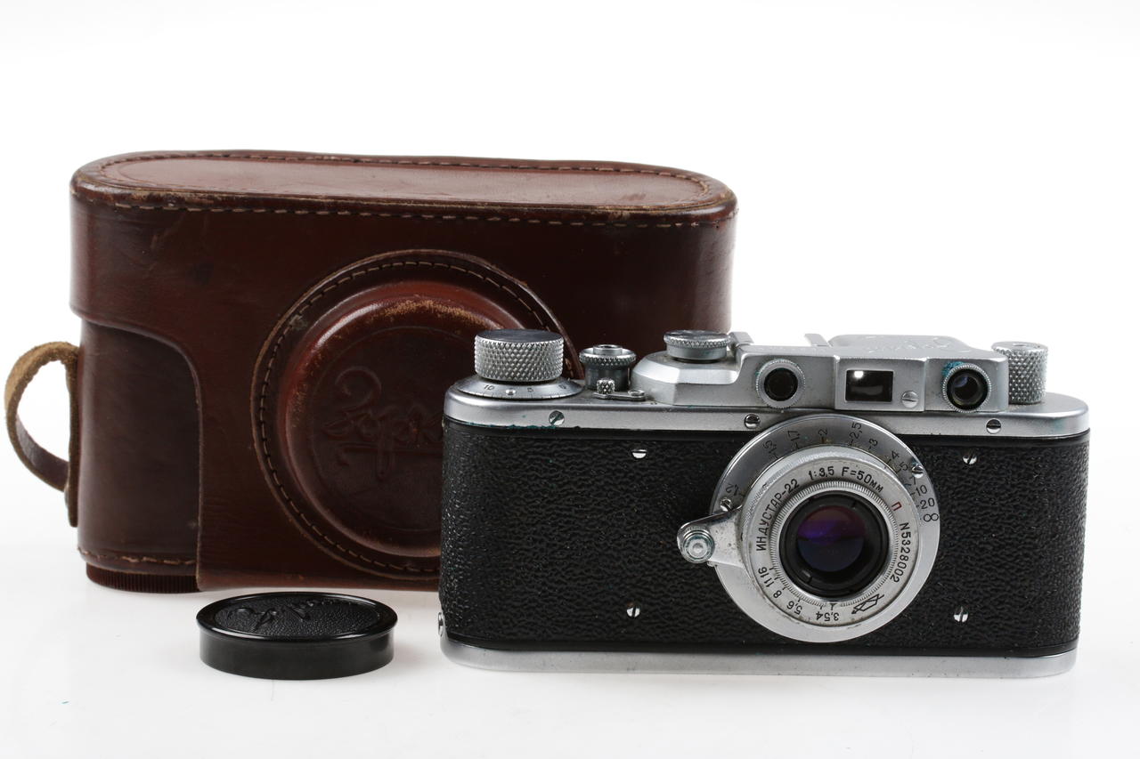 KMZ ZORKI 1 mit Industar-22 5cm f/3,5 - #394862