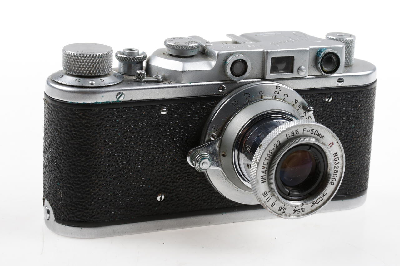 KMZ ZORKI 1 mit Industar-22 5cm f/3,5 - #394862 - Image 2